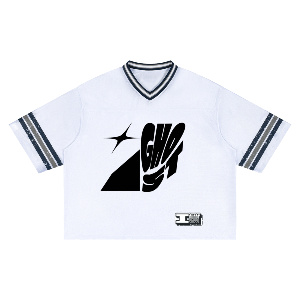 Unisex Boxy Striped Soccer Jersey