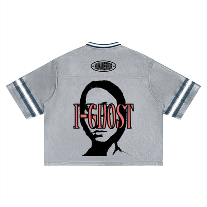 Unisex Boxy Striped Soccer Jersey