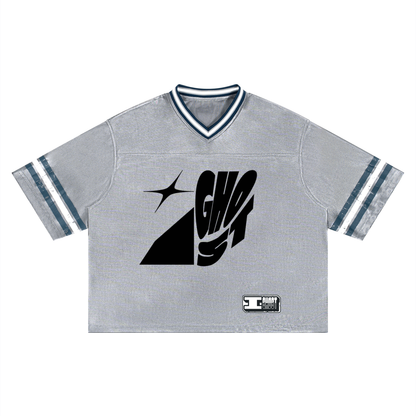 Unisex Boxy Striped Soccer Jersey
